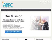 Tablet Screenshot of albrc.org